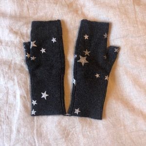 NWOT White & Warren Cashmere Fingerless Gloves